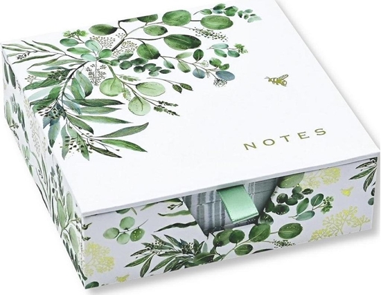 Picture of Karteczki zdobione Eukaliptus kostka biurowa