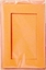 Picture of Karty passepartout prostokt pomaracz 10,5x15cm