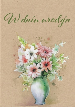 Picture of Kartka okolicznociowa Urodziny