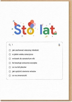 Изображение Kartka Urodziny - sto lat