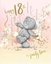Picture of Kartka urodzinowa Happy 18th