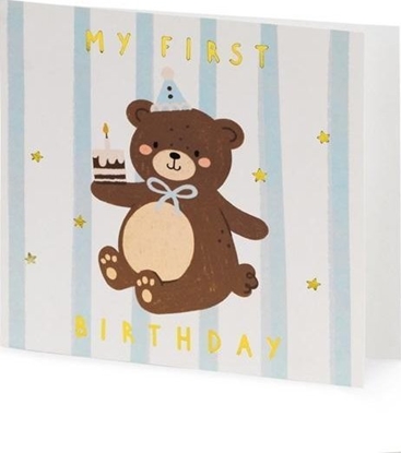 Picture of Kartka urodzinowa Mi mix 14x14cm