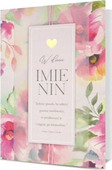 Изображение Kartki karnet HM 100-1138 Imieniny