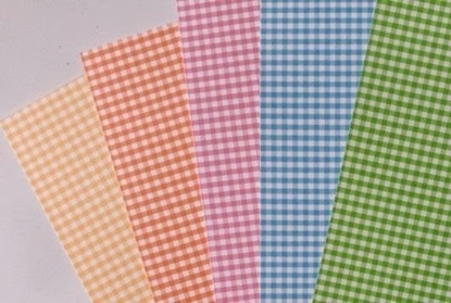 Изображение Karton obustronny kratka 300g 24x34cm 5 ark MIX