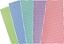 Attēls no Karton obustronny kratka 300g 24x34cm 5 ark MIX