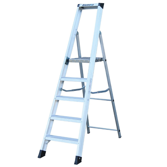 Picture of Kāpnes alumīnija profesionāla  5 pak. platf.augst 