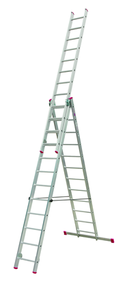 Picture of Kāpnes alumīnija VHR3x12 pak. garums 7.37m (3x3.21