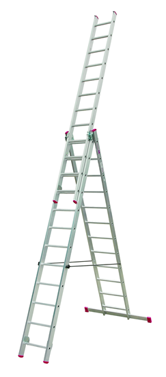 Picture of Kāpnes alumīnija VHR3x12 pak. garums 7.37m (3x3.21