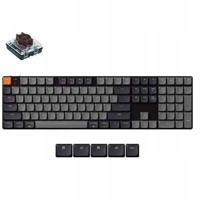Picture of KEYBOARD WRL K5/BLACK K5X-A3 KEYCHRON