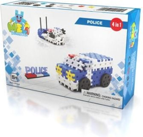 Picture of Keycraft Klocki Meli Thematic Policja 4w1 (278999)