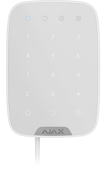 Picture of KEYPAD WIRED/WHITE 30864 AJAX FIBRA 30864 (4823114006562)