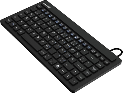 Изображение Keysonic KSK-3230 IN (US) tastatūra Rūpniecisks USB QWERTY Amerikāņu angļu valoda Melns