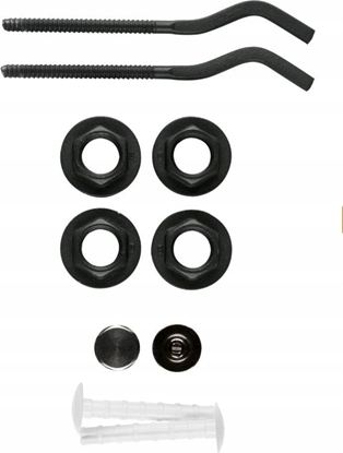 Изображение KFA 878-200-81 KOMPLET KORKÓW I HAKÓW GRZEJ. G500F CZARNY // G.KB.KPL.KFA-CZARNY