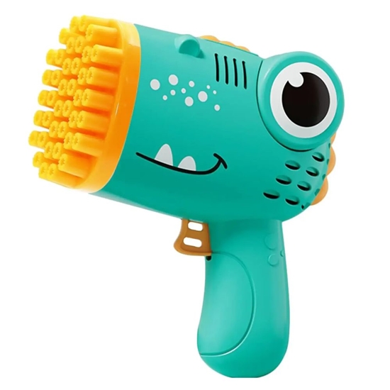 Picture of Kiddyz Bubble Gun 40 hole Soap Bubble Gun with bottle holder for Indoor Kids Party & Outdoor Games