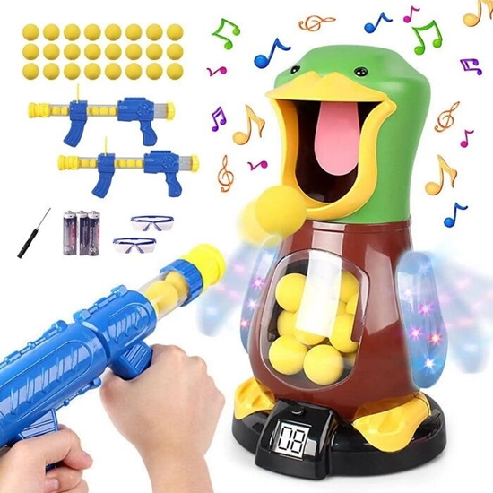 Picture of Kiddyz D12 Attractive Duck Shooting Game with Gun & 12 Balls