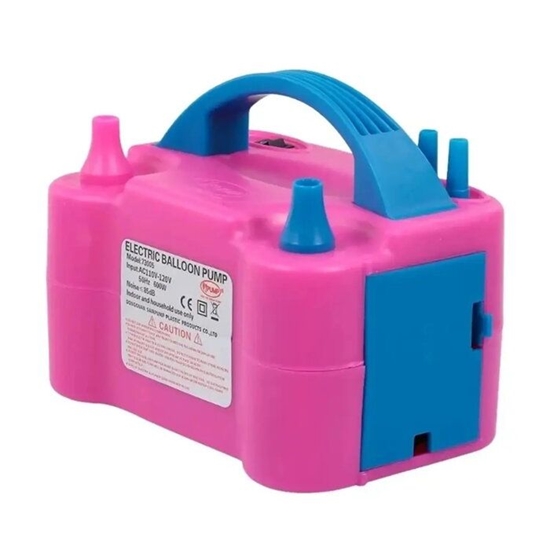 Picture of Kiddyz Electric Balloon Pump Compact Dual Nozzle Inflator 13000pa 400L/min Air pressure