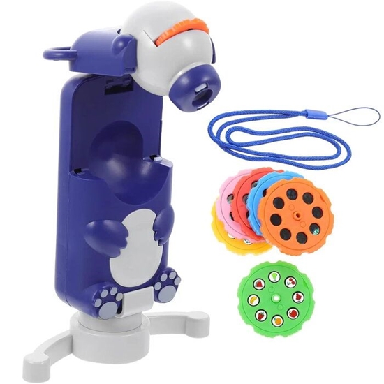 Изображение Kiddyz PR1 Children 2in1 Compact Foldable Drawing Projector desk stand Camera Bear Design