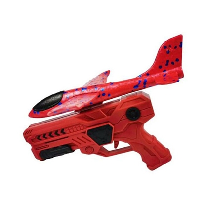 Picture of Kiddyz Styrofoam Airplane Gun Launcher with Glider Plane Durable Lightweight Toy