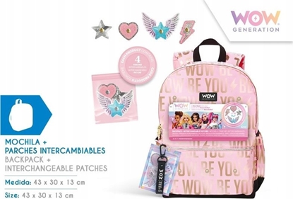 Picture of Kids Euroswan Plecak 40cm z akcesoriami Wow Generation WOW00065 Kids Euroswan