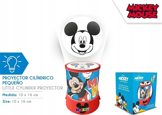 Picture of Kids Euroswan Projektor cylindryczny LED Mickey Mouse MK30024 Kids Euroswan
