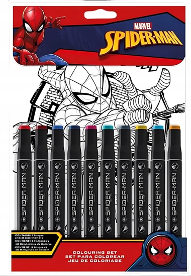 Picture of Kids Euroswan Zestaw do malowania po numerkach Spiderman SP50043 Kids Euroswan