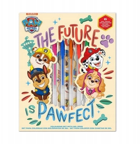 Picture of Kids Euroswan Zestaw pimienniczy 6 elowych dugopisów z notatnikiem Psi Patrol PAW PATROL PW19958 Kids Euroswan
