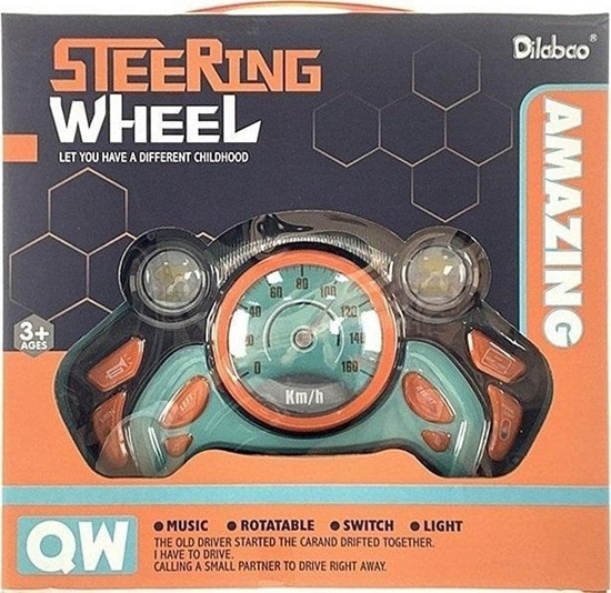 Picture of Kierownica na baterie symulator jazdy 26x25x6cm