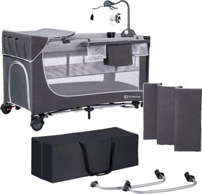 Изображение KinderKraft KINDERKRAFT ÓECZKO TURYSTYCZNE LEODY Z AKCESORIAMI GREY