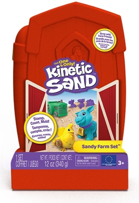 Attēls no Kinetic Sand Sandy Farm Set