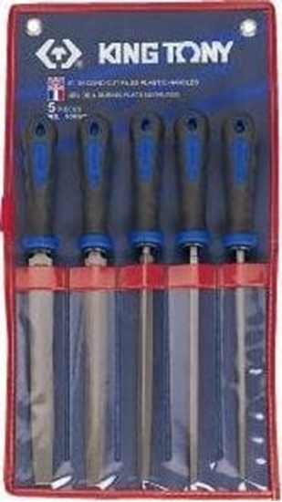 Picture of King Tony KING TONY ZESTAW PILNIKÓW 200mm / 5szt.
