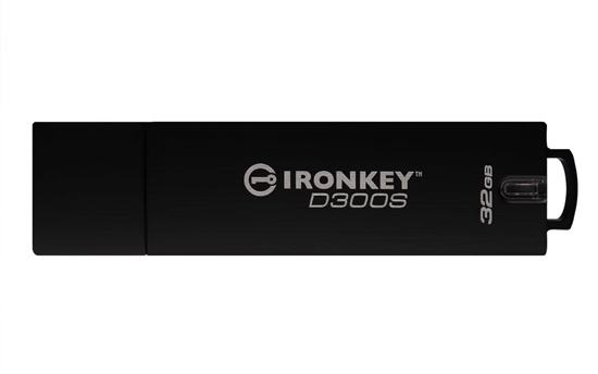 Picture of Kingston Technology IronKey D300S pami USB 32 GB USB Typu-A 3.2 Gen 1 (3.1 Gen 1) Czarny