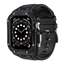 Picture of Kingxbar [RETURNED ITEM] Kingxbar CYF140 2in1 armored case for Apple Watch 9, 8, 7 (45 mm) made of stainless steel with a strap, black