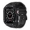 Picture of Kingxbar [RETURNED ITEM] Kingxbar CYF140 2in1 armored case for Apple Watch 9, 8, 7 (45 mm) made of stainless steel with a strap, black