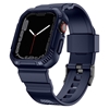 Изображение Kingxbar Kingxbar CYF106 2in1 armored case for Apple Watch SE, 9, 8, 7, 6, 5, 4, 3, 2, 1 (41, 40, 38 mm) with strap blue