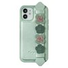 Изображение Kingxbar Kingxbar Sweet Series case decorated with original Swarovski crystals iPhone 12 mini green