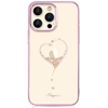 Picture of Kingxbar Silicone case with Swarovski crystals Kingxbar Wish Series for iPhone 14 Plus - purple