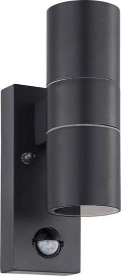 Picture of Kinkiet EGLO Kinkiet zewntrzny czarny Eglo Riga 5 32899 z czujnikiem ruchu