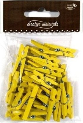 Picture of Klamerki drewniane óte 30mm 25szt