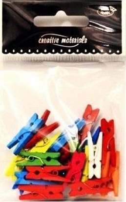 Picture of Klamerki kolorowe mae ok. 25szt