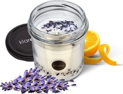 Attēls no Klareko KLAREKO_wiecido Mniejsze zapachowa wieca sojowa Lawenda 80g