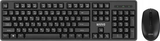 Picture of Klawiatura + mysz Marvo WS005 BK czarna