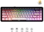 Picture of Klawiatura AK680 MAX (8+8K) Magnetic Switch-Side Character Gradient Pink Keycaps-RGB -Aluminum Positioning Plate-3 Model Version