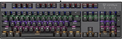 Attēls no Klawiatura Vertux Vertux Klawiatura Mechaniczna Blue anti-ghosting MECH Tactical QWERTY RGB