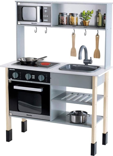 Picture of Klein Theo Klein Toy kitchen Miele wood - 7199
