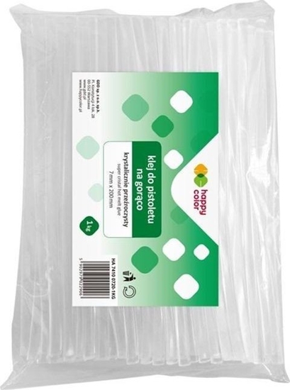 Picture of Klej do pistoletu na gorco 1kg HAPPY COLOR