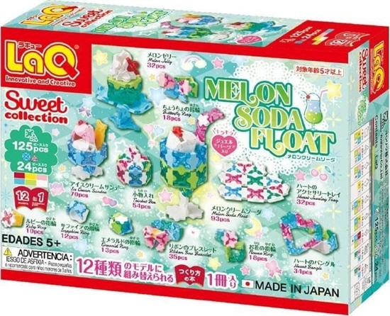 Picture of Klocki edukacyjne LaQ Sweet Collection Melon Soda