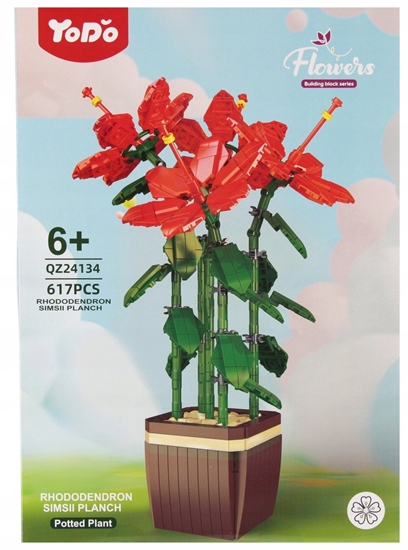 Picture of KLOCKI KONSTR KWIATY 617SZT 29X41X6 MC PUD 18