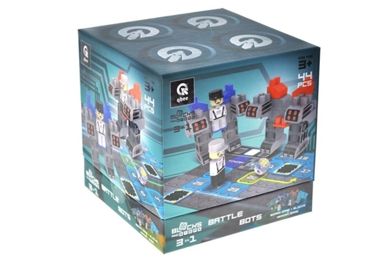 Изображение Klocki konstrukcyjne Block&Steps Bitwy robotów