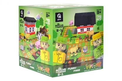 Picture of Klocki konstrukcyjne Block&Steps Wesoa farma