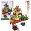 Picture of Klocki Konstrukcyjne Kwiaty W Doniczkach 7szt Dwie Póki 1446 el. LEAN Toys